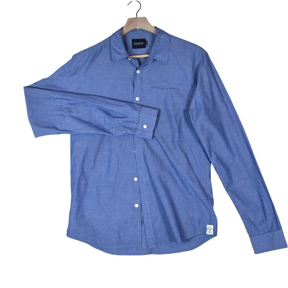 Scotch & Soda Other - Scotch & Soda Blue Shirt Regular Fit Menswear S-M tailored Minimalist